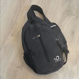 WATERFLY Crossbody Sling Backpack Travel Hiking Chest Bag Daypack